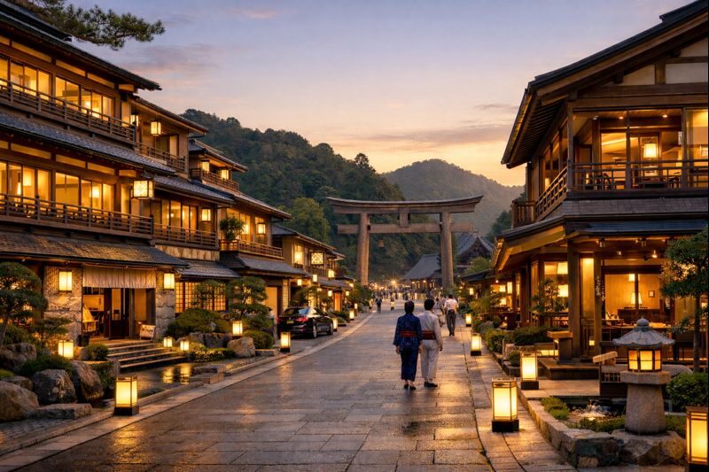 出雲大社前の高級ホテル